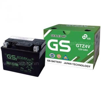 Ắc quy xe máy GS GTZ4V 3ah-12v