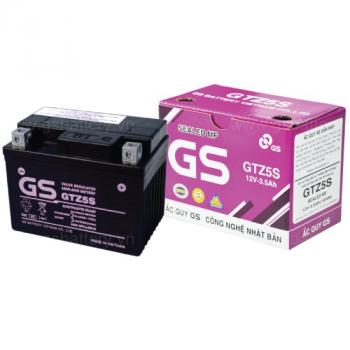 Ắc quy xe máy GS GTZ5S 3.5ah-12v