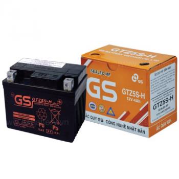 Ắc quy xe máy GS GTZ5S-H 4ah-12v