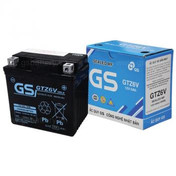 Ắc quy xe máy GS GTZ6V 5ah-12v