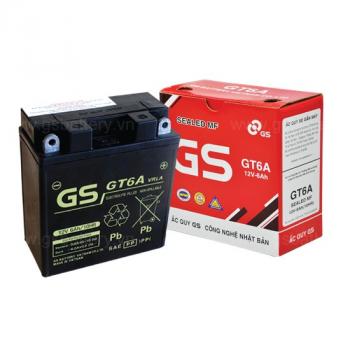 Ắc quy xe máy GS GT6A 6ah-12v