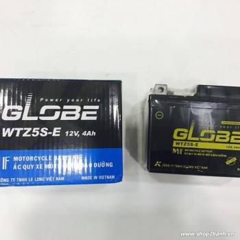 Ắc quy xe máy Globe WTZ5S-E 4ah-12v